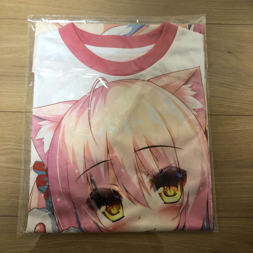syroh× 火の豚コラボ　フルグラフィックTシャツ Amazon.co.jp: フルグラフィックTシャツ シア(Syroh C92/福猫モフモフ